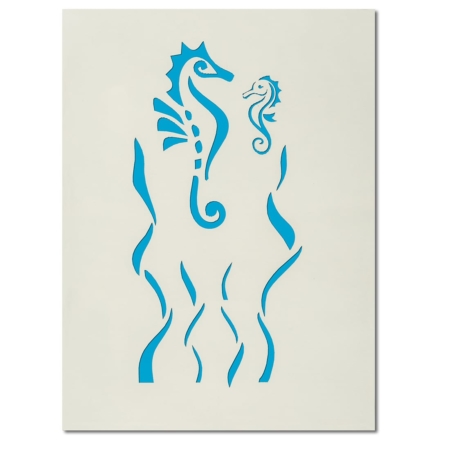 SEAHORSE PARTY ~ Kids' Pop Up Card