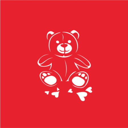 LOVING TEDDY BEAR ~ Valentine Pop Up Card
