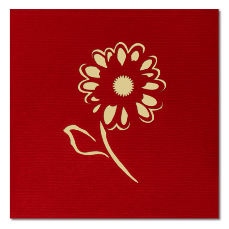 SUNFLOWER JOY ~ Flower Pop Up Card