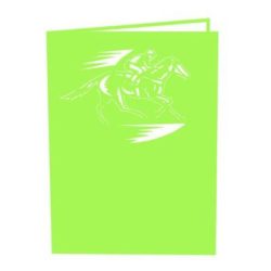 Triple Crown horse racing pop up card cover