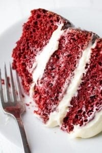 red velvet birthday cake