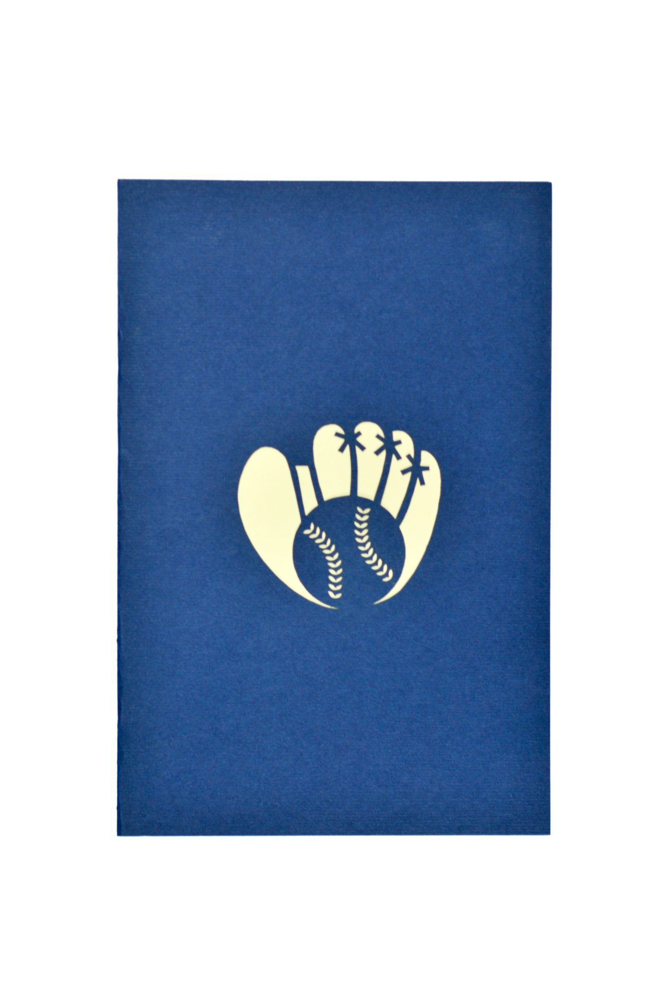 Baseball pop up card cover
