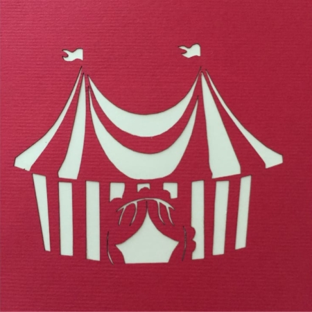 BRING IN THE CLOWN! ~ Circus Pop Up Birthday Card