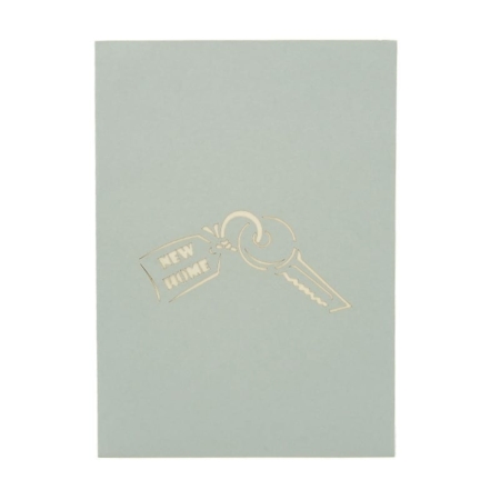 HOME SWEET HOME ~ House Key Pop Up Card