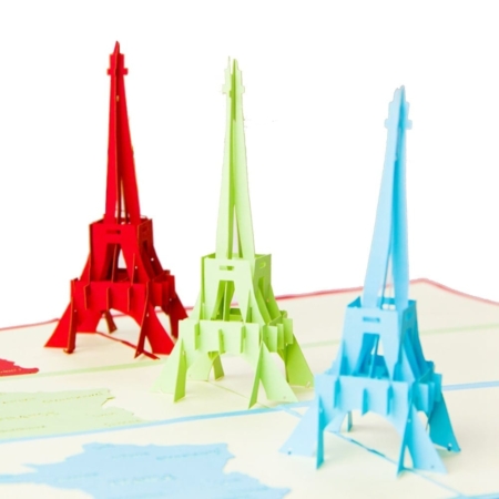 Eiffel Tower pop-up card