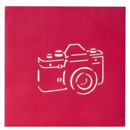 SAY CHEESE ~ Pop Up Camera Novelty Card
