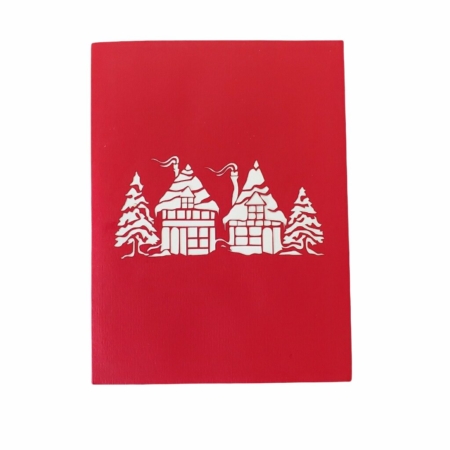 Night Before Christmas pop up card cover
