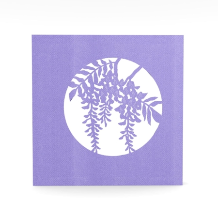 BLUE MOON ~ Wisteria Tree Pop Up Card