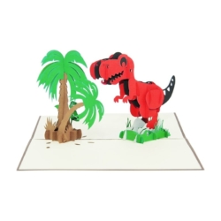 T-REX ~ Dinosaur Pop Up Card