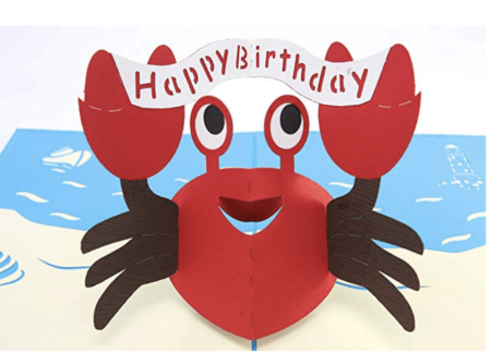 Crabby Birthday Closeup