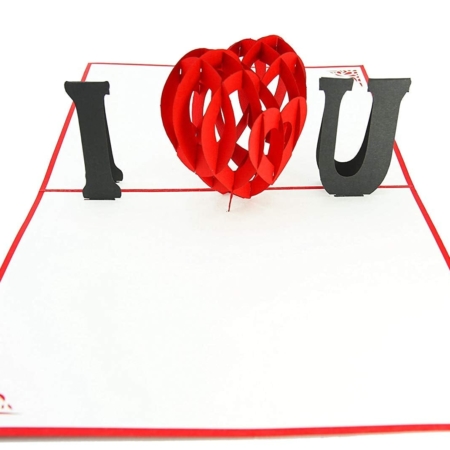 I HEART YOU ~ Pop Up Valentine Card