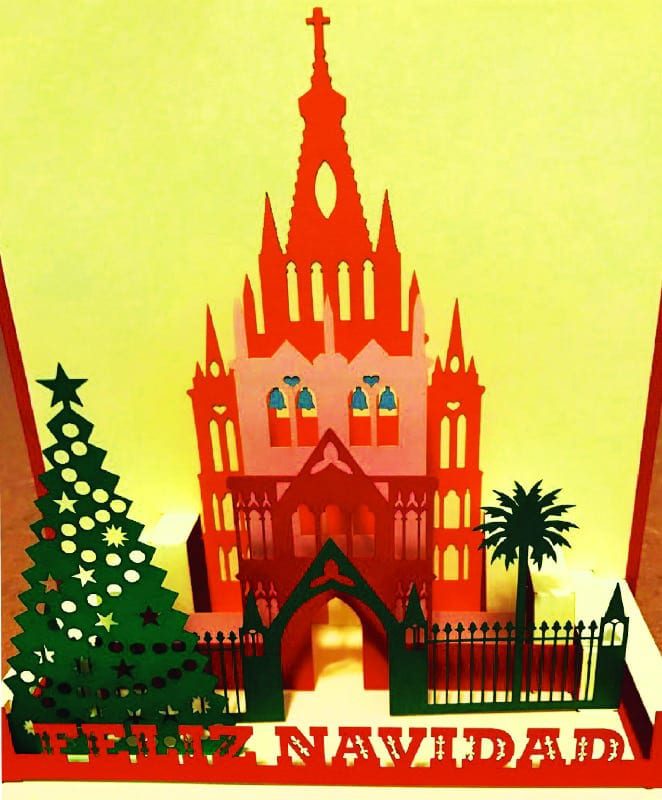 Parroquia San Miguel Arcangel Christmas card Feliz Navidad