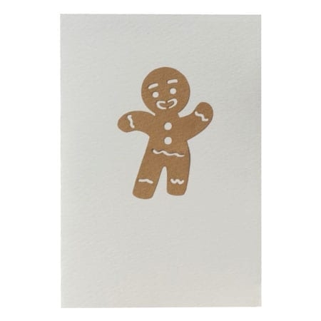 GINGY THE GINGERBREAD MAN ~ Kids Pop Up Card