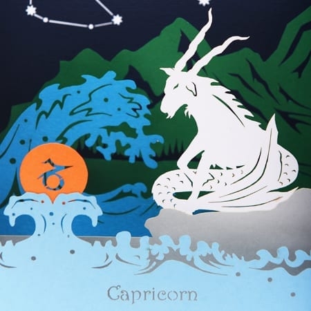 CAPRICORN ZODIAC SIGN ~ Horoscope Pop Up Card