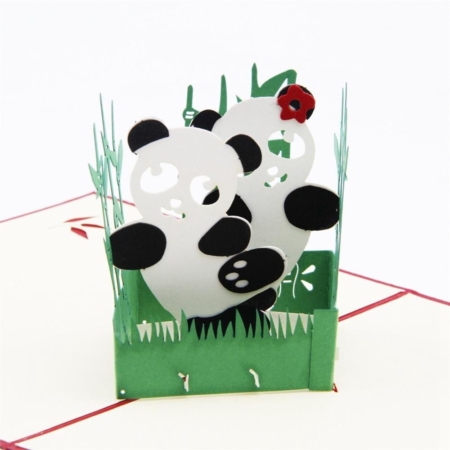 Panda Card Open
