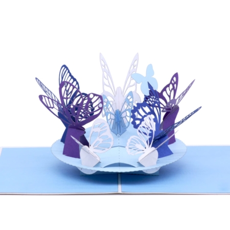 Blue Butterflies Pa104