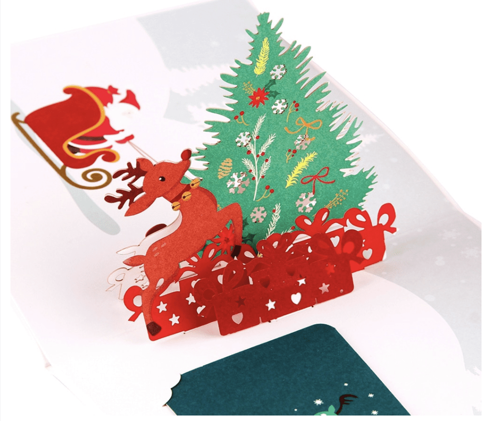 Merry Christmas Scene Card