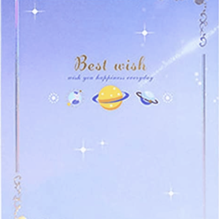 GALAXY STARS, LUNAR DREAMS, DISTANT PLANETS ~Cosmos Pop Up Card