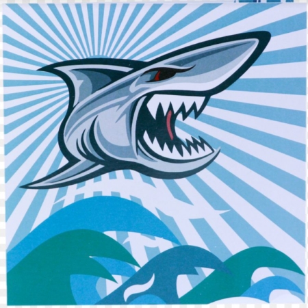 GREAT WHITE SHARK ATTACK ~ Pop Up Card