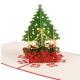 merry christmas tree with presents Popup