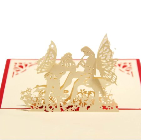Love Angels pop up card detail