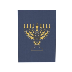 Chanukah Hanukkah pop up card cover