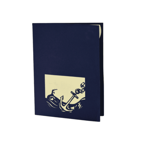 You Are My Anchor pop up card cover