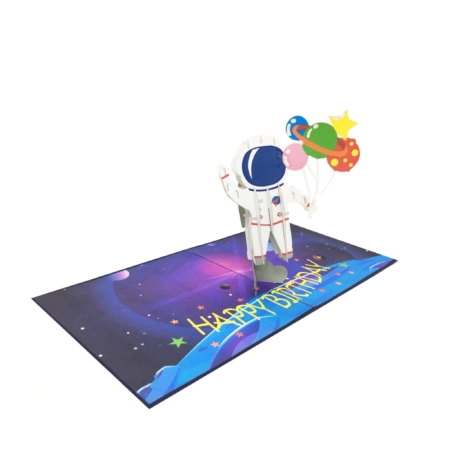 Spaceday birthday card