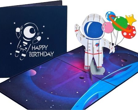 Spaceday Astronaut birthday with cover