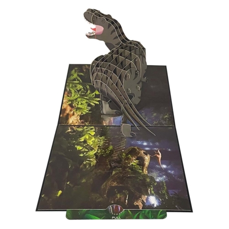Tyrannosaurus Rex pop up card