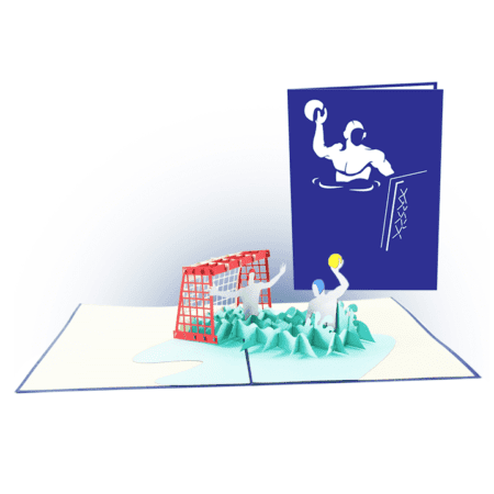 WATER POLO ~ Olympic Sport Pop Up Card