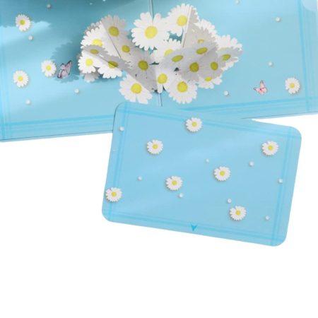 HAPPY DAISIES ~ Wildflowers Pop Up Card