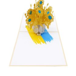Ukraine Sunflowers pop up slant